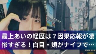 最上あいの経歴は？因果応報が凄惨すぎる！白目・頬がナイフで…