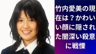 竹内愛美の現在は?かわいい顔に隠された闇深い殺意に戦慄