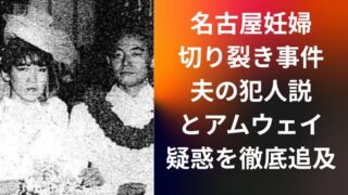 名古屋妊婦切り裂き事件|夫の犯人説とアムウェイ疑惑を徹底追及