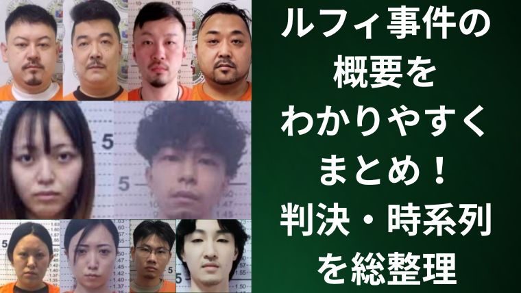 ルフィ事件の概要をわかりやすくまとめ！判決・時系列を総整理