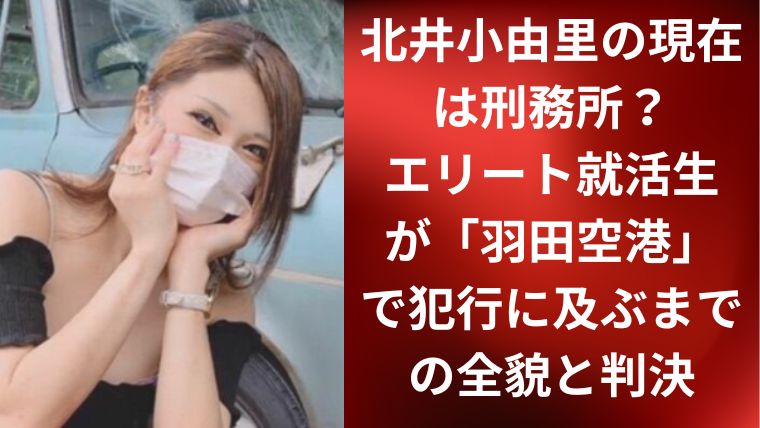 北井小由里の現在は刑務所？エリート就活生が「羽田空港」で犯行に及ぶまでの全貌と判決